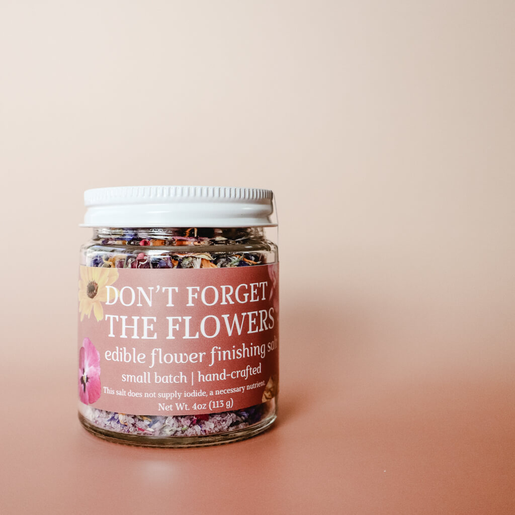 Don't Forget the Flowers Floral Finishing Salt
