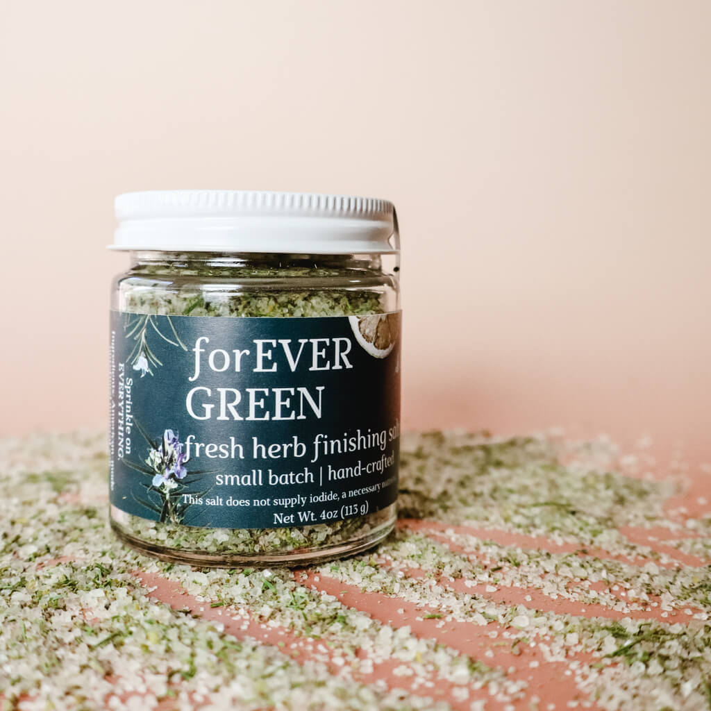 Forever Green Fresh Herb Finishing Salt