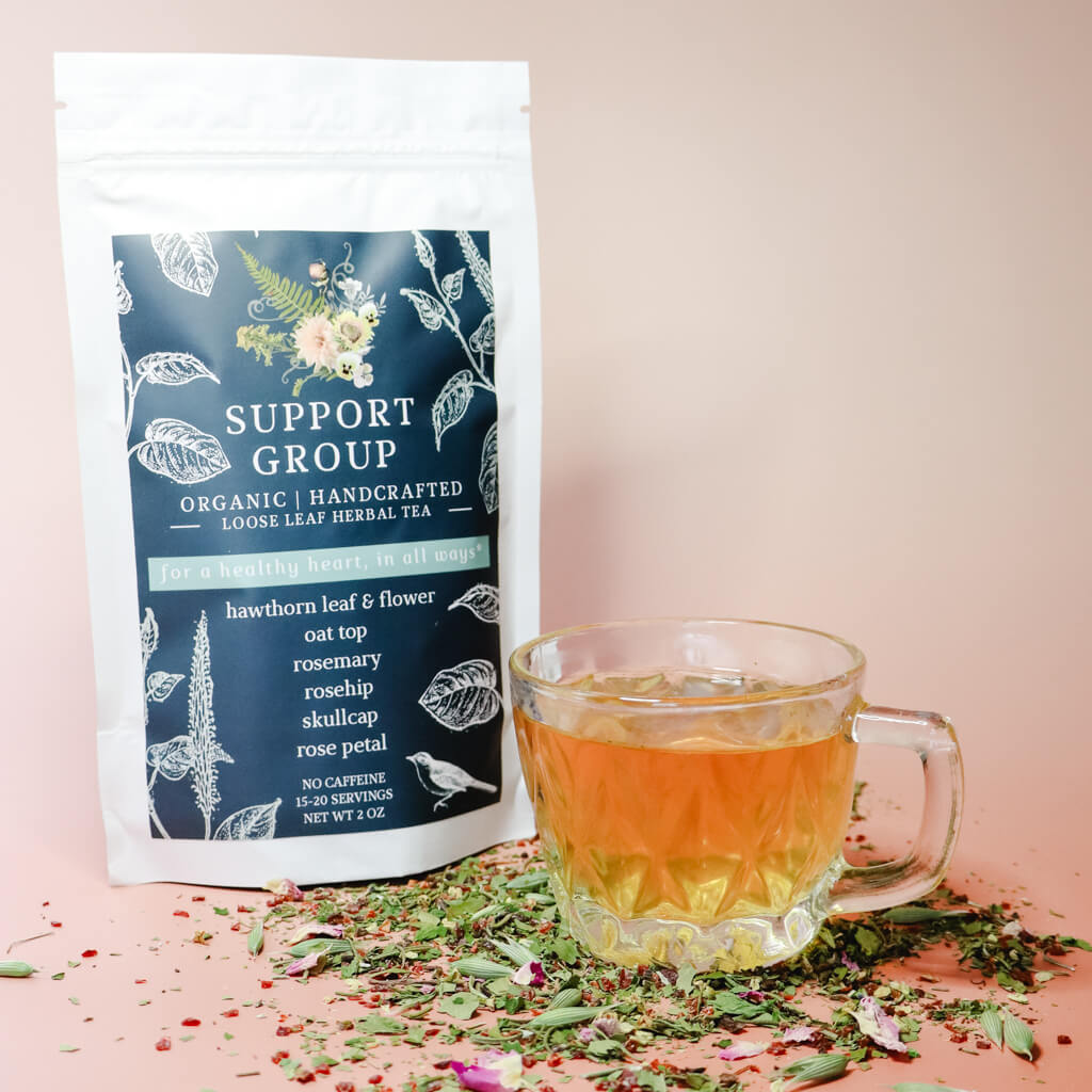 Support Group Herbal Tea - Emotional & Heart Support