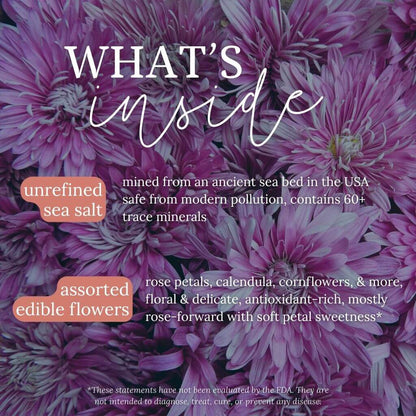 Don't Forget the Flowers Finishing Salt