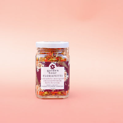Golden Hour Florafetti Edible Flowers