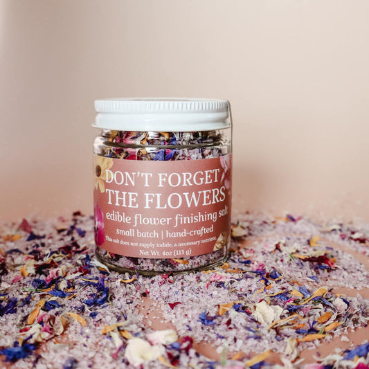 Don't Forget the Flowers Floral Finishing Salt