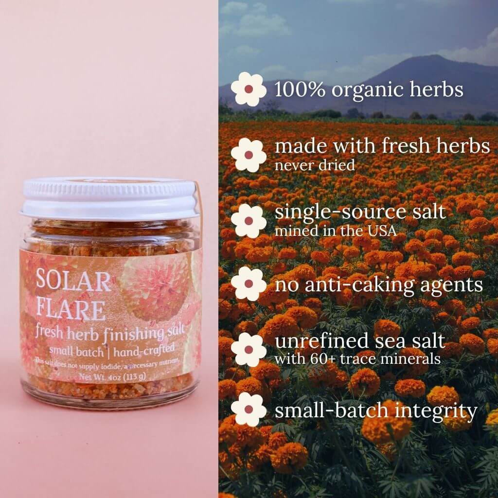 Solar Flare Finishing Salt