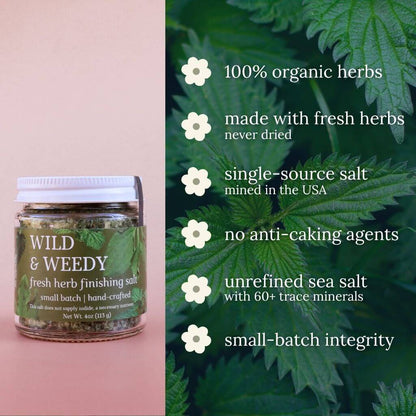 Wild & Weedy Finishing Salt