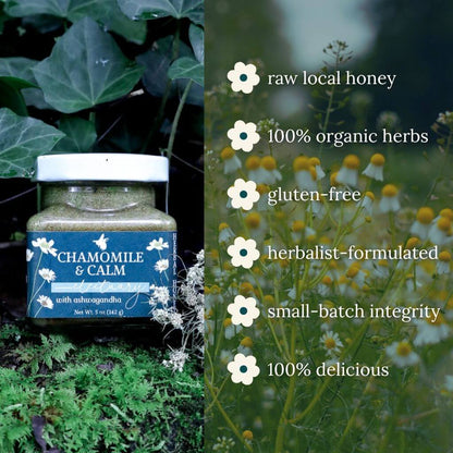 Chamomile & Calm Herbal Honey