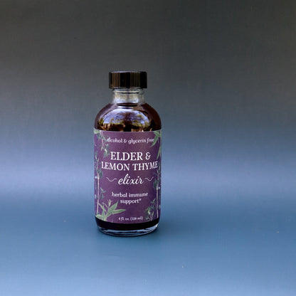 Elder & Lemon Thyme Elixir