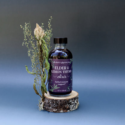 Elder & Lemon Thyme Elixir