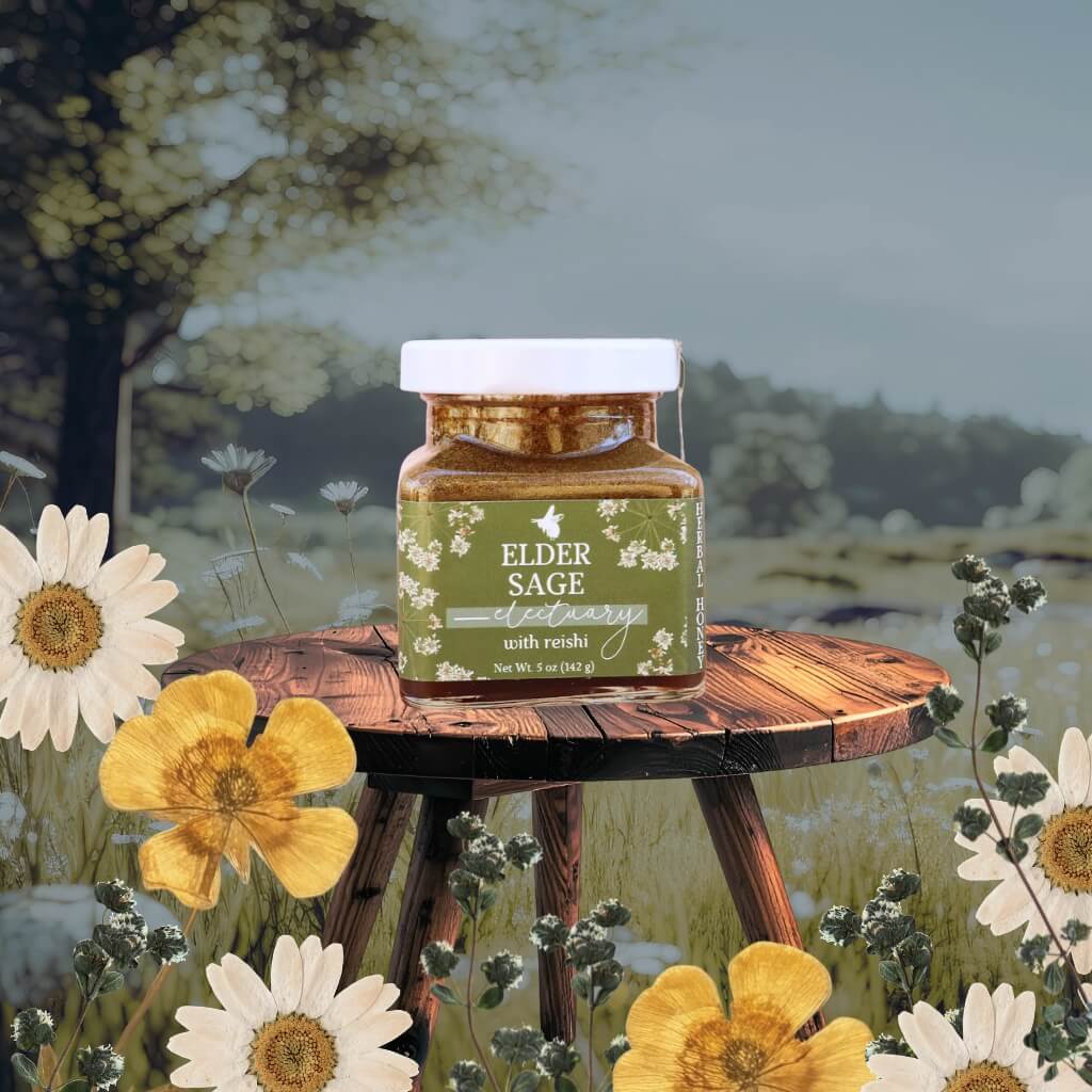 Elder Sage Herbal Honey