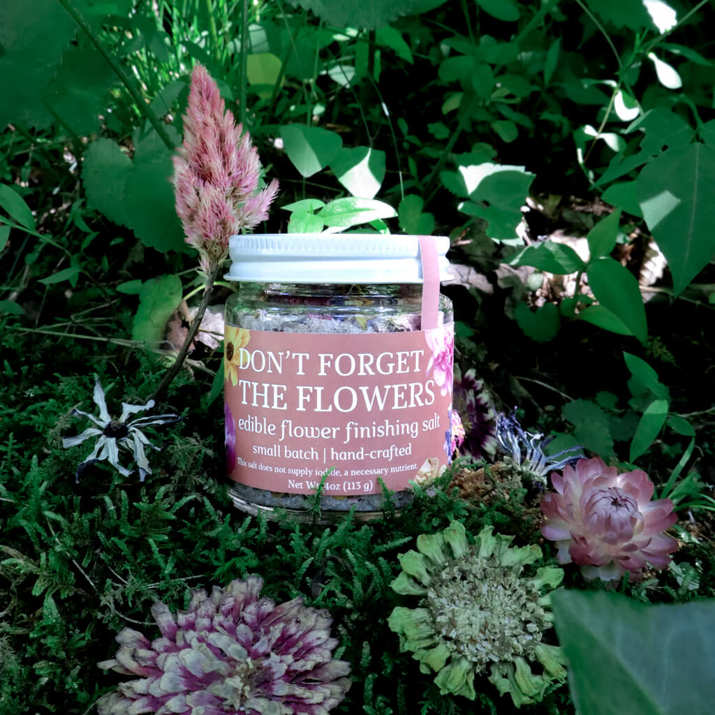 Don't Forget the Flowers Finishing Salt