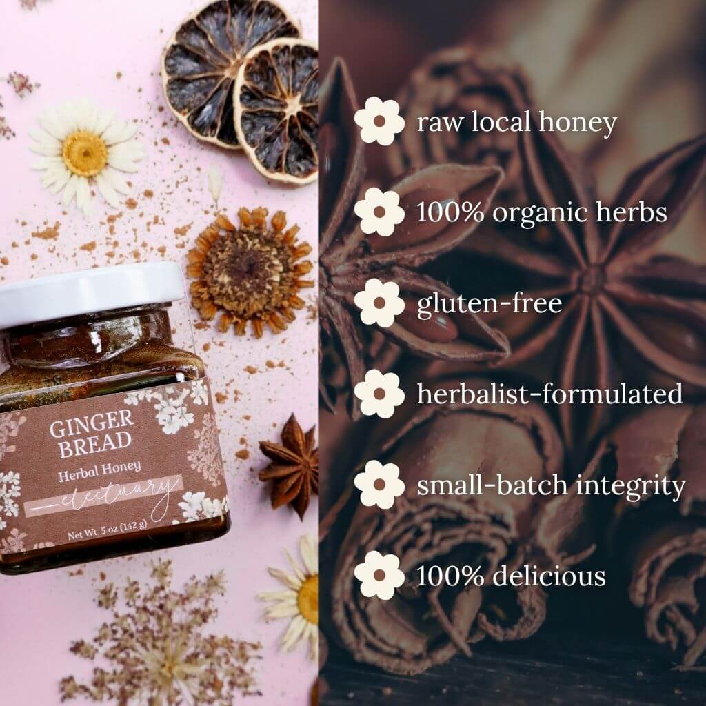 Gingerbread Herbal Honey