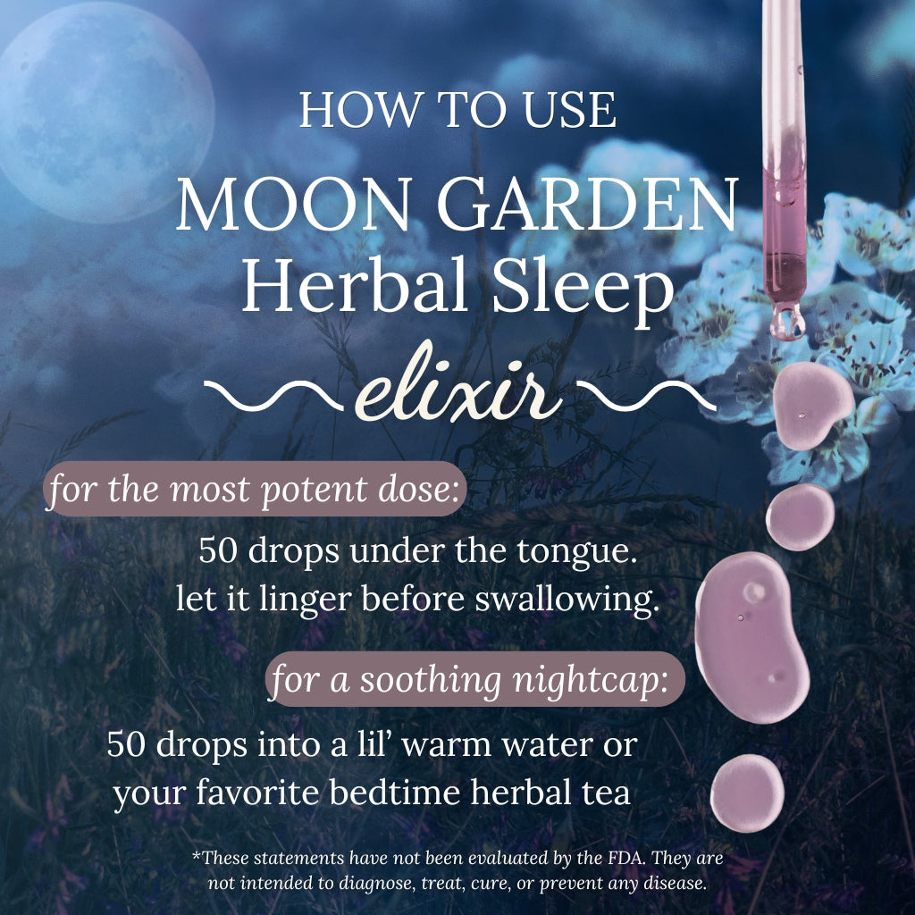 Moon Garden Herbal Sleep Elixir