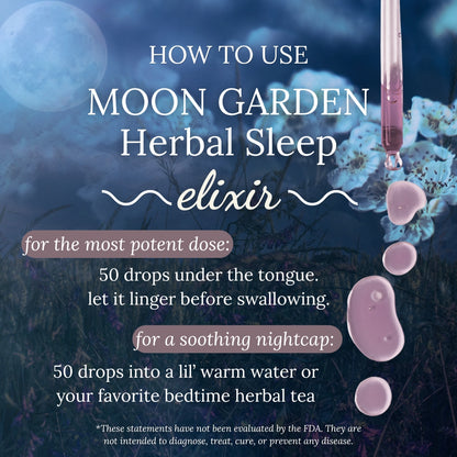 Moon Garden Herbal Sleep Elixir